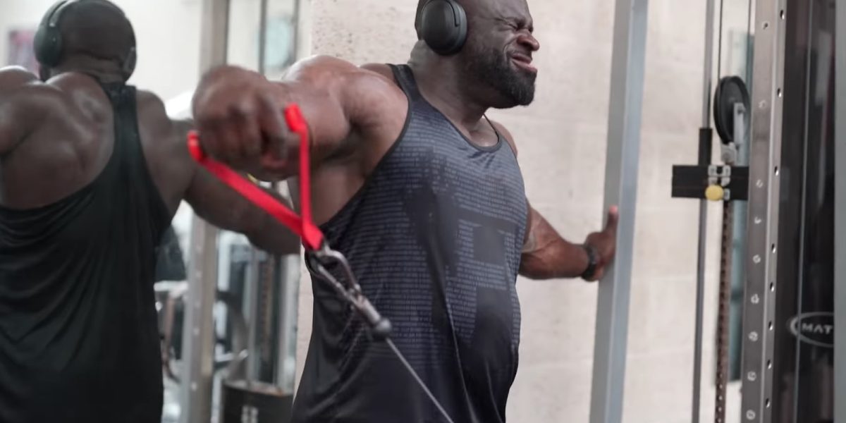 samson-dauda-trains-shoulders-and-calves-during-2023-mr.-olympia-prep