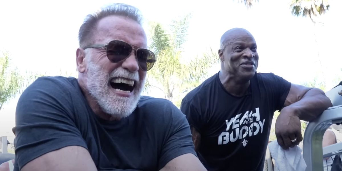 arnold-schwarzenegger-and-ronnie-coleman-train-together-at-gold’s-gym